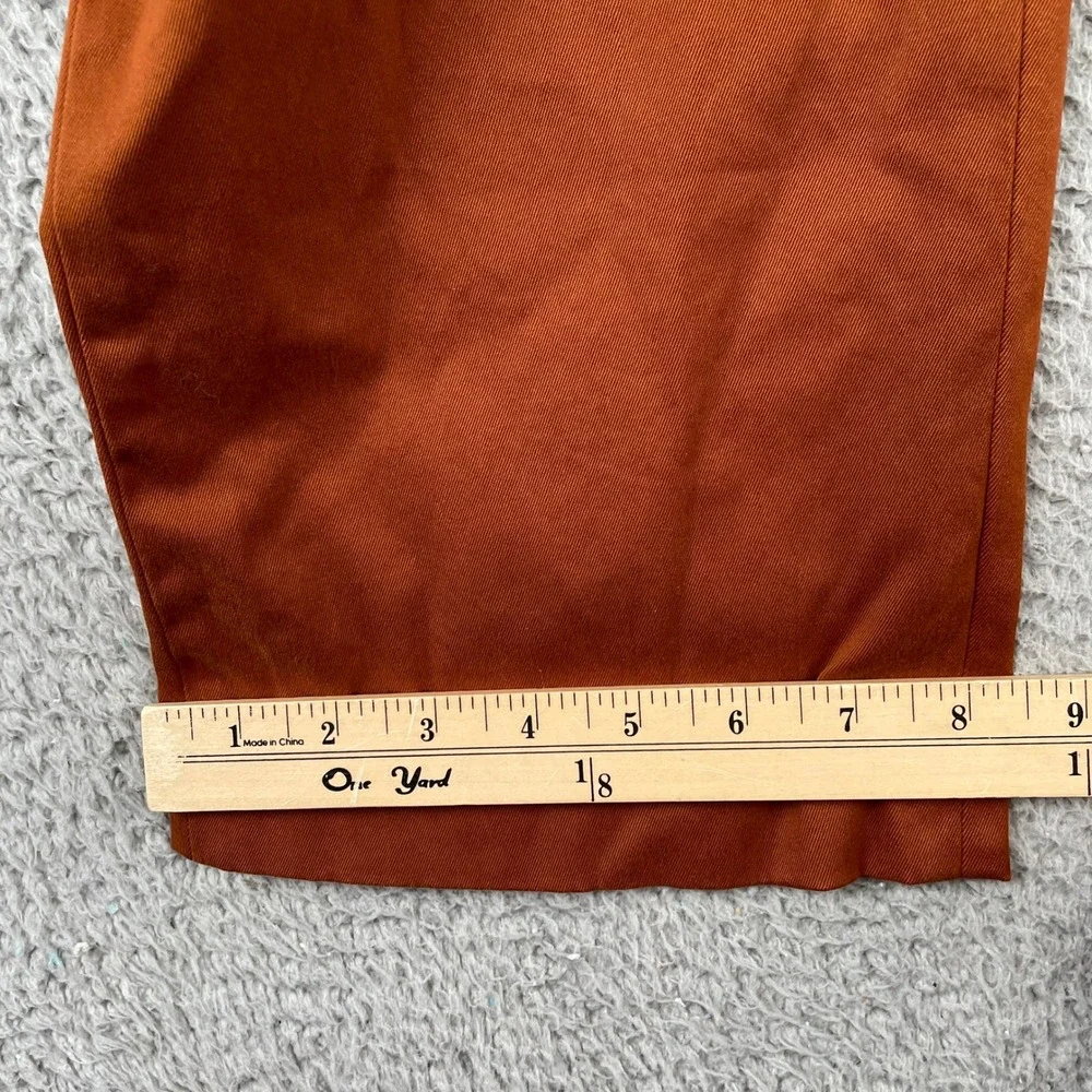 Banana Republic Pants Mens 34x32 Orange Emerson Straight Fit Chino Stretch